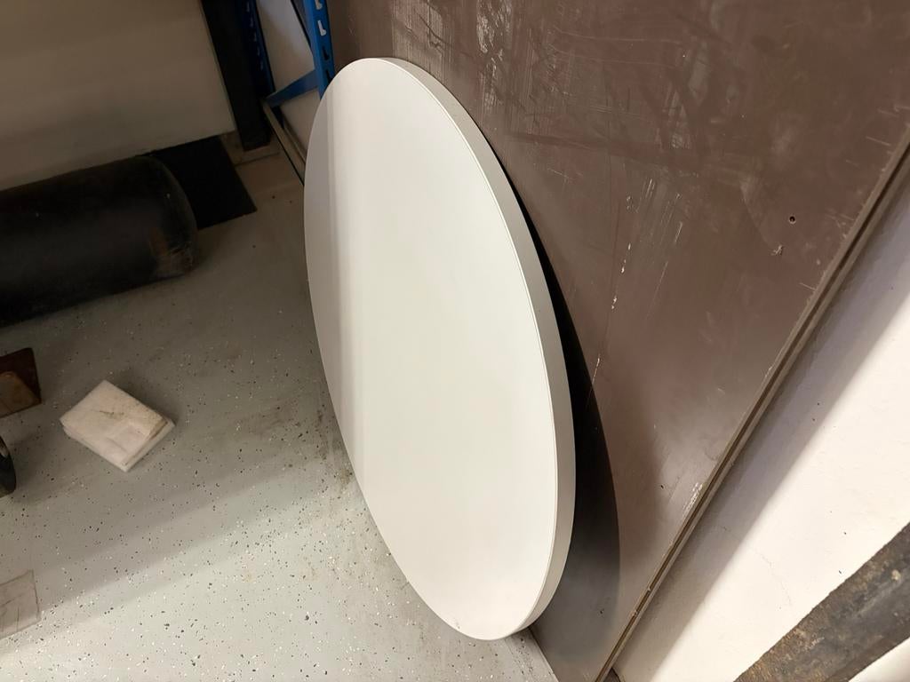 Tafelblad rond nieuw 7 stuks, Ophalen, Nieuw, Rond, 100 tot 150 cm
