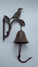 Bel van gietijzer vogel, Verzenden, Nieuw