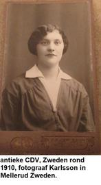 mooie klassieke Carte de Visite, Mellerud Zweden circa 1910, Verzamelen, Foto's en Prenten, Ophalen of Verzenden, Voor 1940, Zo goed als nieuw
