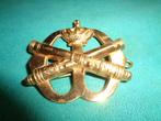 Baret embleem oudere slag Artillerie zonder achtergrond, Verzenden, Landmacht, Nederland, Overige typen
