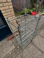 Metalen flessenrek , wijnrek, Huis en Inrichting, Woonaccessoires | Wijnrekken, Gebruikt, 15 tot 25 flessen, Ophalen of Verzenden