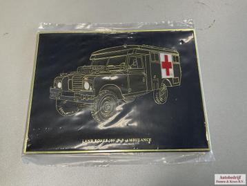 LAND ROVER 109” W.B. AMBULANCE bord plastic classic zwart go beschikbaar voor biedingen