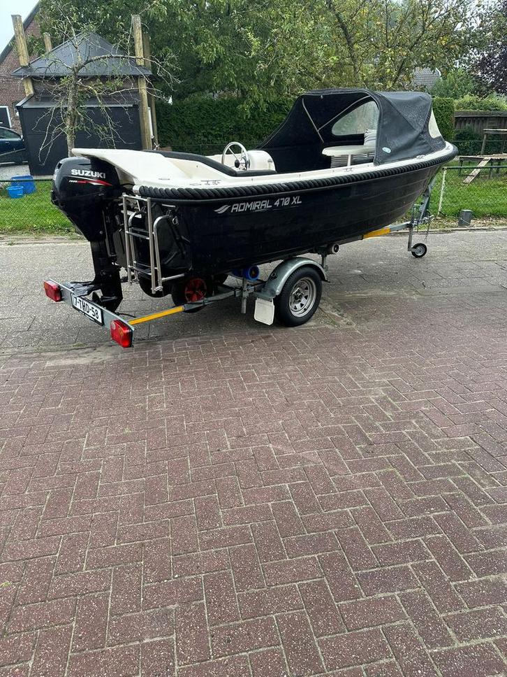 Sloep Admiral 470 XL, Watersport en Boten, Accessoires en Onderhoud, Zo goed als nieuw, Ophalen