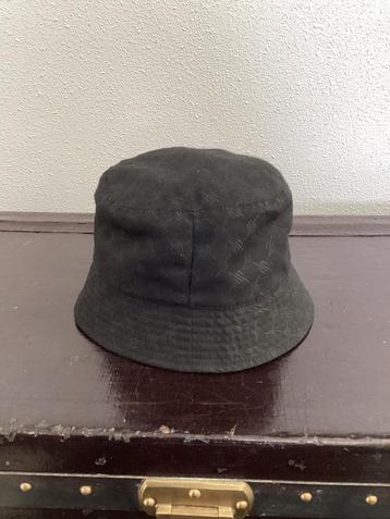 Bucket Hat Daily Paper Zwart maat L XL all over logo beschikbaar voor biedingen