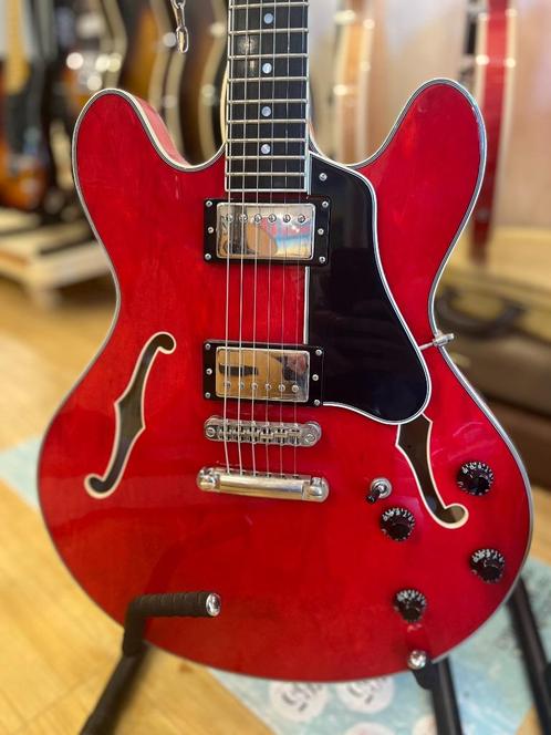 Eastman T386 'Cherry' AFGEPRIJSD, Muziek en Instrumenten, Snaarinstrumenten | Gitaren | Elektrisch, Nieuw, Semi-solid body, Overige merken