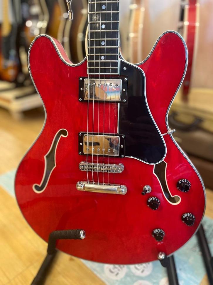 Eastman T386 'Cherry' AFGEPRIJSD, Muziek en Instrumenten, Snaarinstrumenten | Gitaren | Elektrisch, Nieuw, Semi-solid body, Overige merken