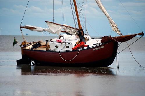 Unieke Staverse Jol 6.50 meter, Watersport en Boten, Kajuitzeilboten en Zeiljachten, Tourjacht of Cruiser, Staal, 6 tot 9 meter