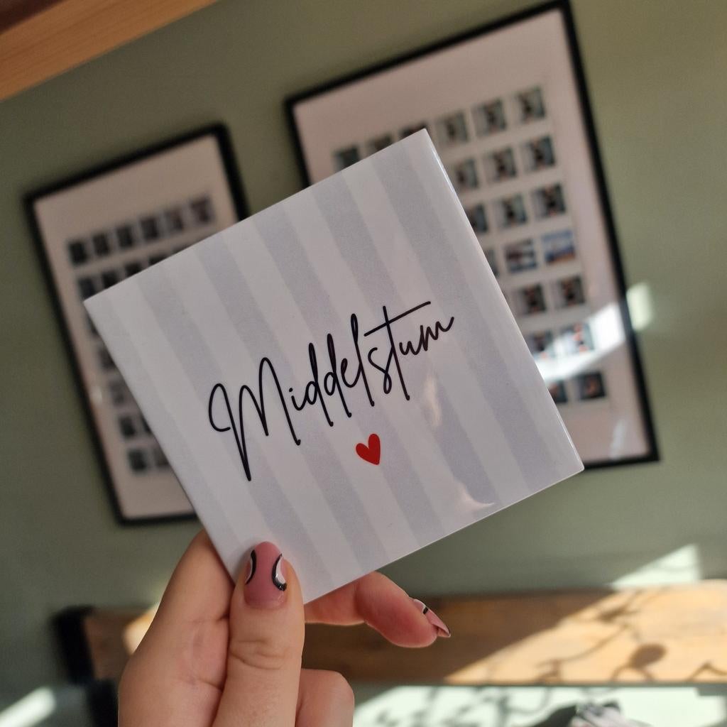 Tegeltje Middelstum - Leuk als decoratie!, Huis en Inrichting, Ophalen of Verzenden