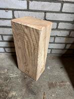 eiken Houten zuil 40 cm hoogte 18-13 cm, Ophalen of Verzenden, Zo goed als nieuw