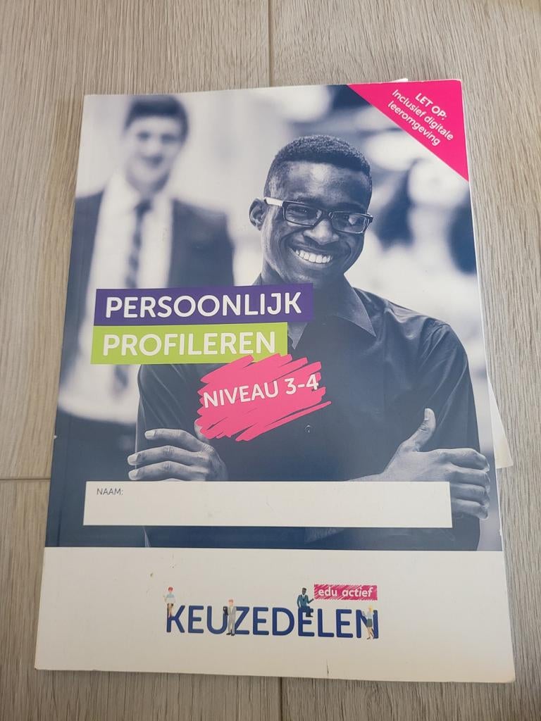 Persoonlijk Profileren MBO 4 Logistiek Supervisor, Boeken, Ophalen of Verzenden, Zo goed als nieuw, Overige niveaus, Overige vakken