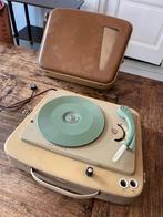 Vintage Philips NG1632/95c draagbare platenspeler jaren 50, Antiek en Kunst, Ophalen of Verzenden