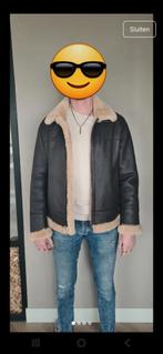 Nieuwe Echt Lederen Lammy Coat, Ophalen of Verzenden, Nieuw, Maat 52/54 (L), Bruin