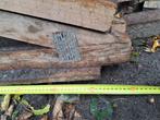 Houten spanten te koop, 4,9 mtr lang en 1 mtr hoog., Ophalen, Zo goed als nieuw, Balk, 50 mm of meer