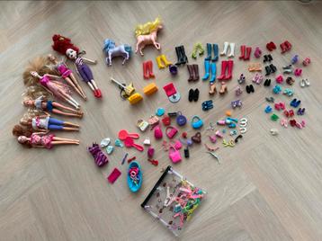 Barbie Collectie met Veel Accessoires! beschikbaar voor biedingen