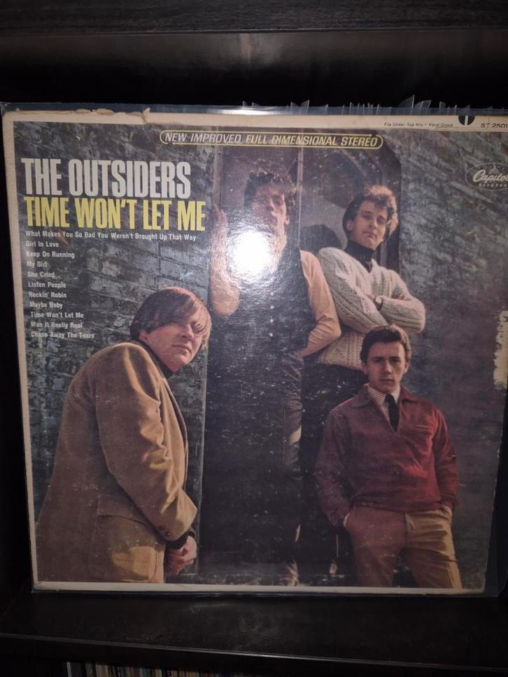 Outsiders, Cd's en Dvd's, Vinyl | Rock, Zo goed als nieuw, Poprock, Overige formaten, Verzenden