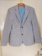 Blauw-wit gestreept colbert McGregor, Ophalen of Verzenden, Zo goed als nieuw, Maat 48/50 (M), Blauw