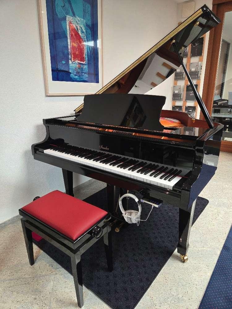 Irmler GP148 PE Silent vleugel occasion, Muziek en Instrumenten, Piano's, Gebruikt, Zwart, Muziekhuis Dera VOF, Ophalen of Verzenden