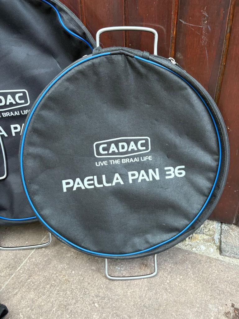 Cadac Skottelbraai Chef Carri 2 met accessoires, Ophalen, Zo goed als nieuw