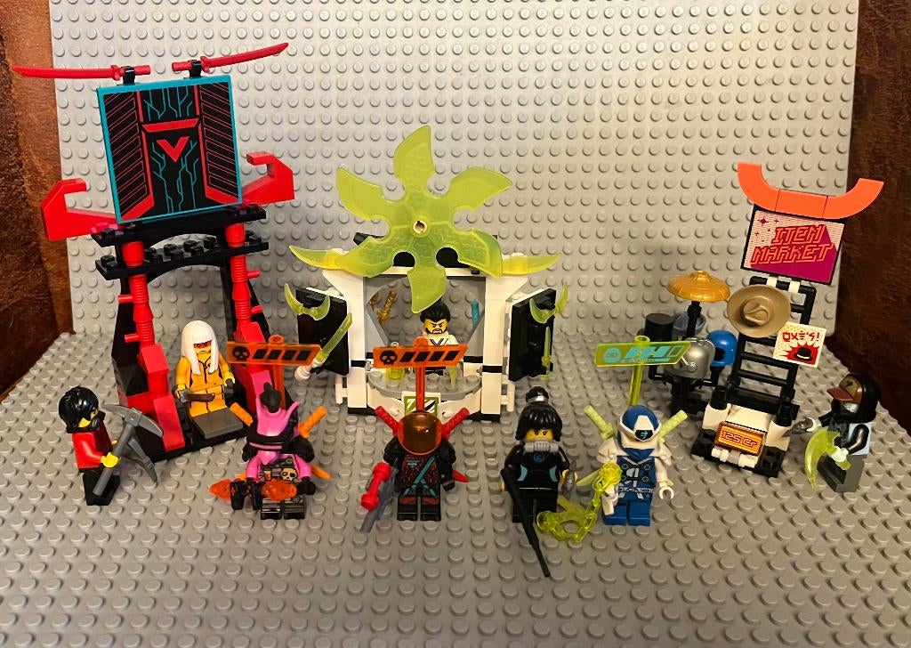 Ninjago 71708 Gamer's Market, Lego, Ophalen of Verzenden, Zo goed als nieuw, Compleet