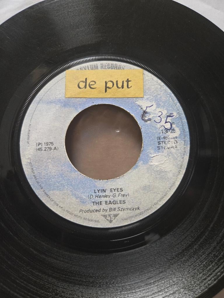 The Eagles - Lyin' eyes, Gebruikt, 7 inch, Single, Ophalen of Verzenden