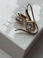 O 002 Ti Sento oorbellen, Verzenden, Zo goed als nieuw, Zilver