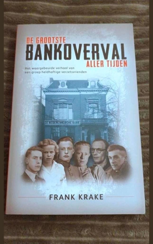 Frank Krake - De grootste bankoverval aller tijden, Ophalen of Verzenden, Zo goed als nieuw, Frank Krake