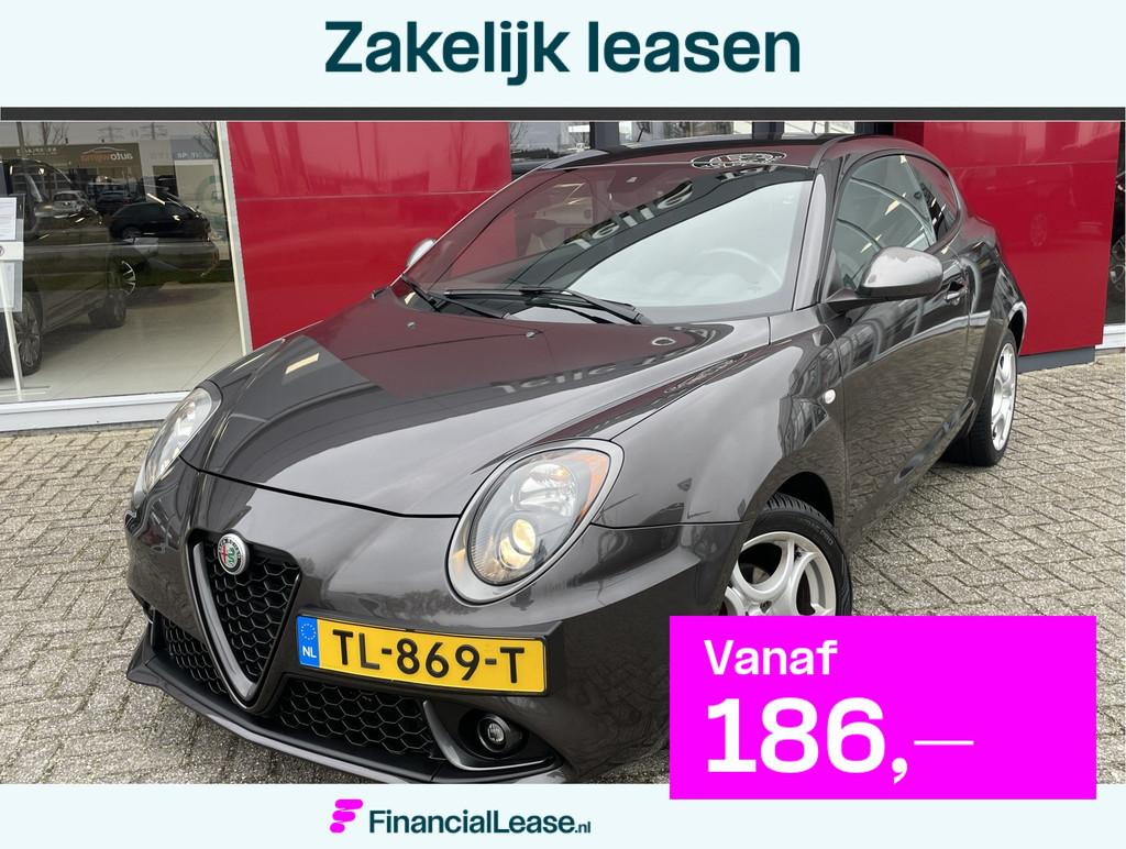 Alfa Romeo MiTo TwinAir 105PK ECO Super | 17" Velgen | Cruis, Voorwielaandrijving, Stof, Gebruikt, Euro 6