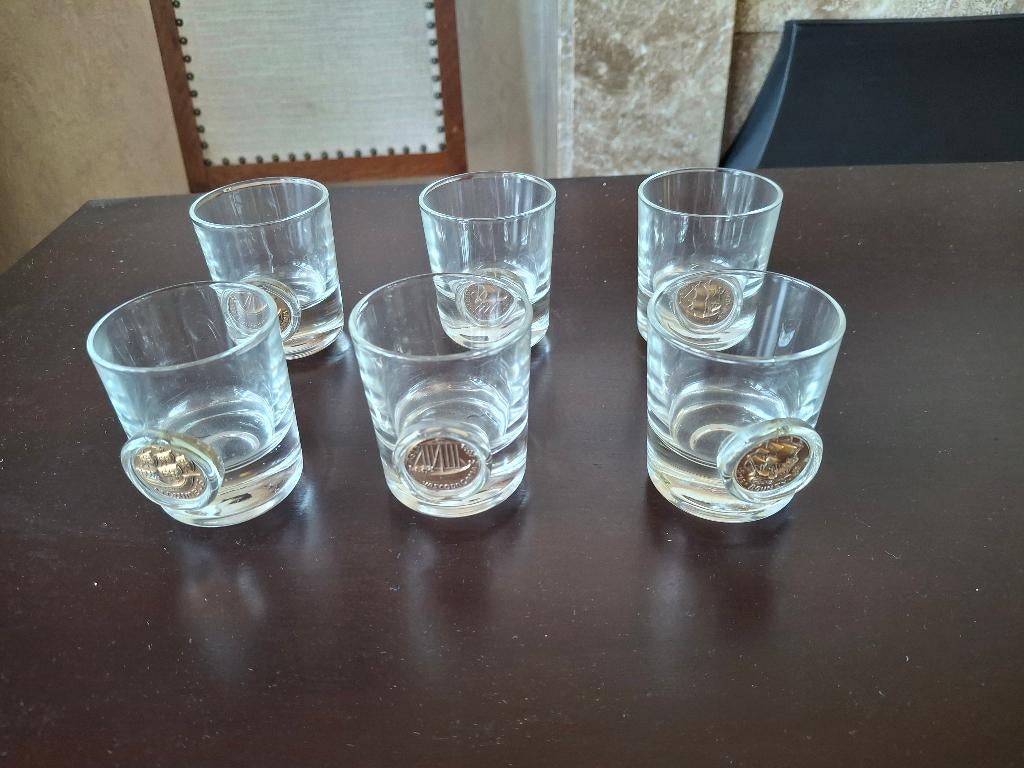 Vintage shotglaasjes borrelglaasjes, Verzamelen, Ophalen of Verzenden, Zo goed als nieuw, Borrel- of Shotglas
