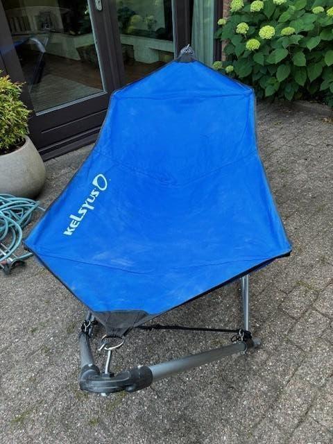hangmat met standaard, Tuin en Terras, Hangmatten, Gebruikt, Inklapbaar, Ophalen of Verzenden, Eenpersoons