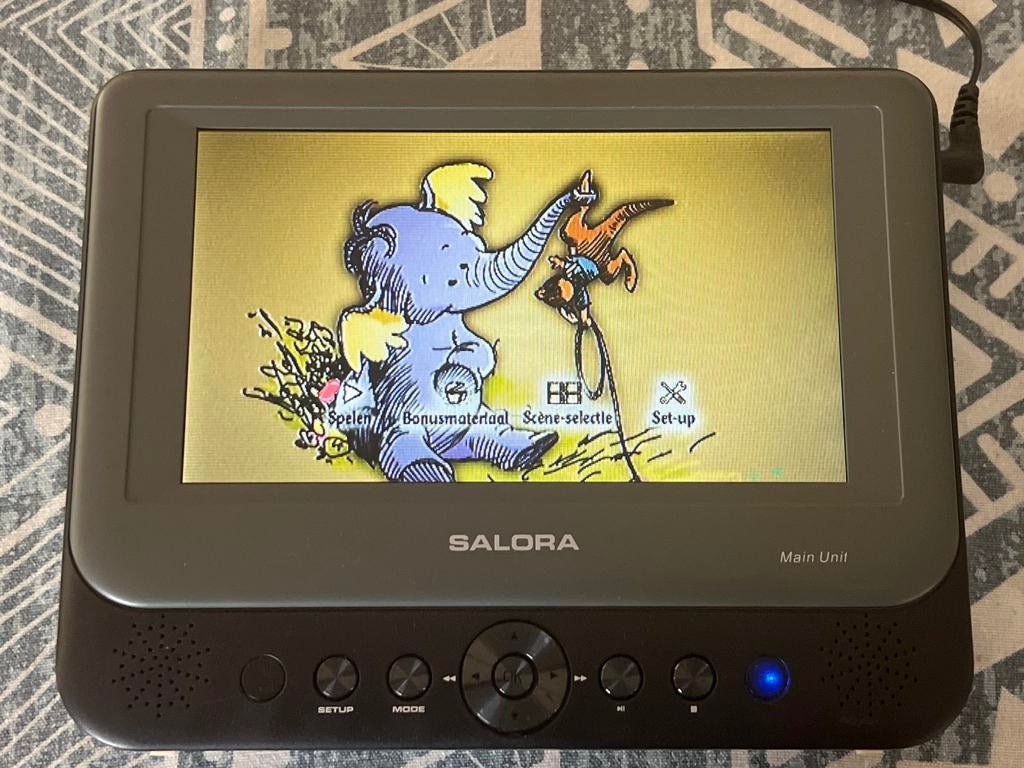 Salora dvd speler voor in de auto, Ophalen of Verzenden, Zo goed als nieuw, Overige merken