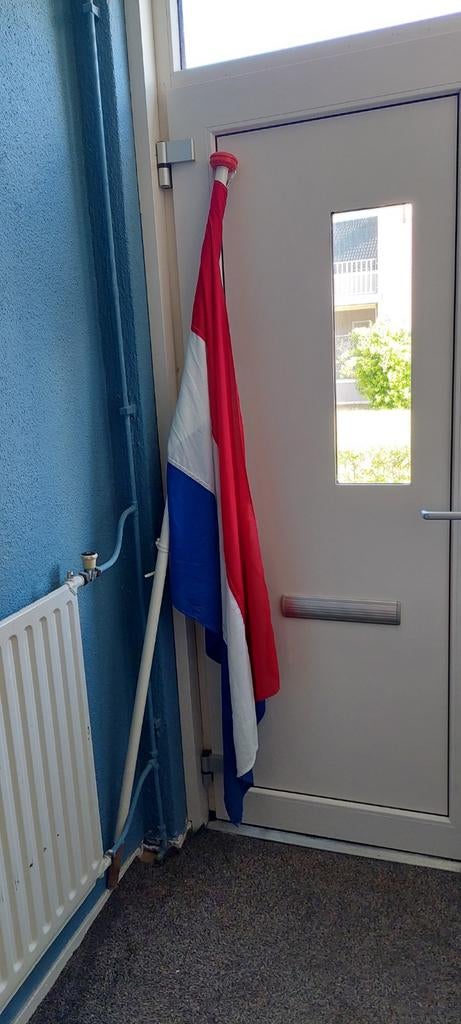 Nederlandse vlag met stok, Diversen, Vlaggen en Wimpels, Ophalen of Verzenden