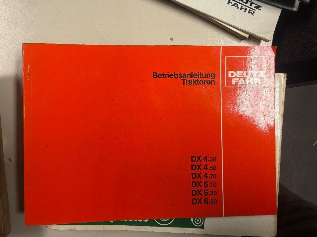 Bedienings handleiding deutz dx 4 en dx 6, Ophalen of Verzenden, Catalogus