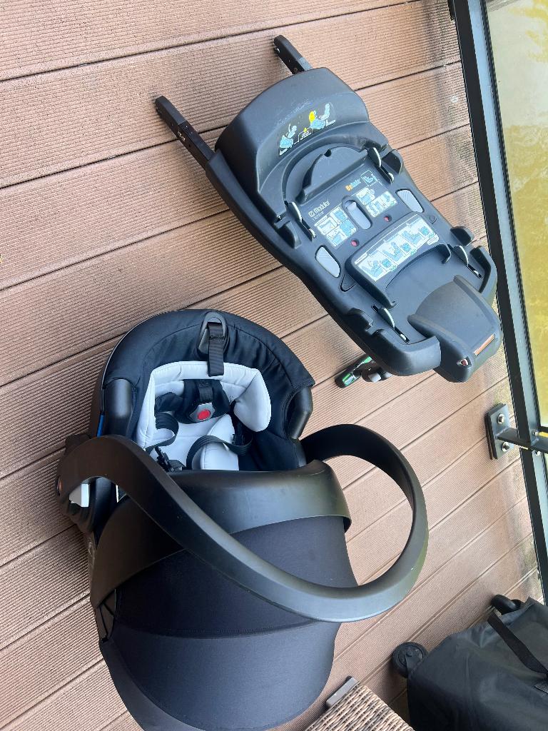Stokke besafe autostoel/maxicosy + isofix, Verstelbare rugleuning, Gebruikt, Isofix, 0 t/m 13 kg