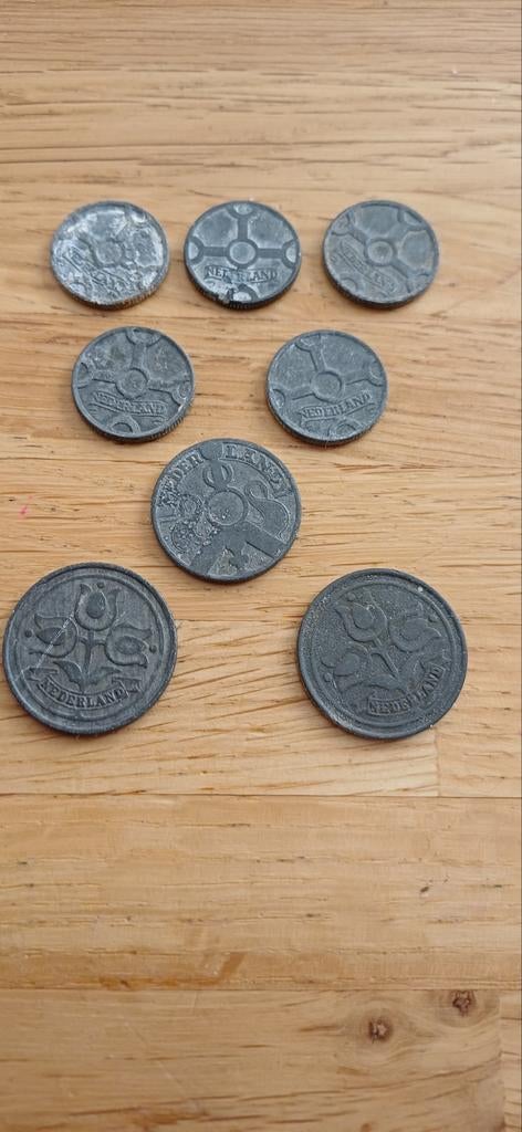 Wo2 zinken oorlogsgeld, Ophalen of Verzenden, Koningin Wilhelmina, 10 cent