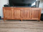 Robuust Teakhouten Dressoir - 215,5 cm lengte, Ophalen