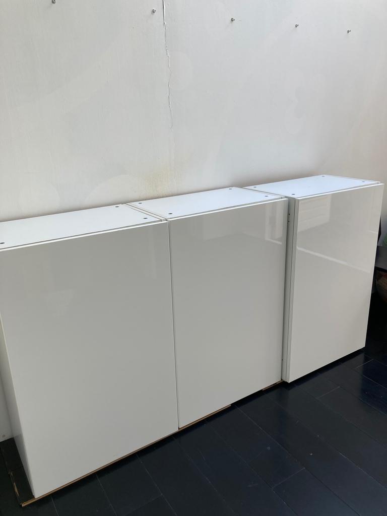 ikea keukenkasten 3 stuks, Ophalen, Wit, 50 tot 100 cm, Minder dan 100 cm