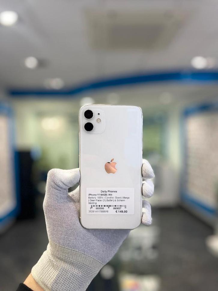 Zo goed als nieuw Apple iPhone 11 64GB, Telecommunicatie, Overige Telecommunicatie, Zo goed als nieuw, Ophalen of Verzenden