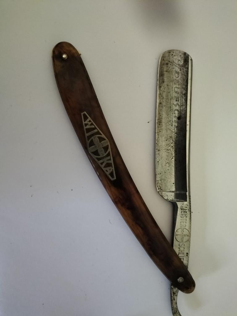 Antiek scheermes, Ophalen of Verzenden