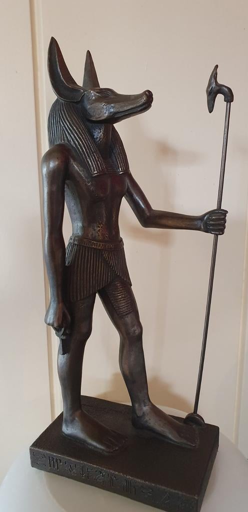 Anubis beeld 22 cm hoog, Ophalen of Verzenden