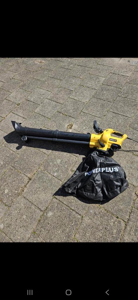 Powerplus bladblazer met zuigfunctie, Tuin en Terras, Bladblazers, Ophalen of Verzenden