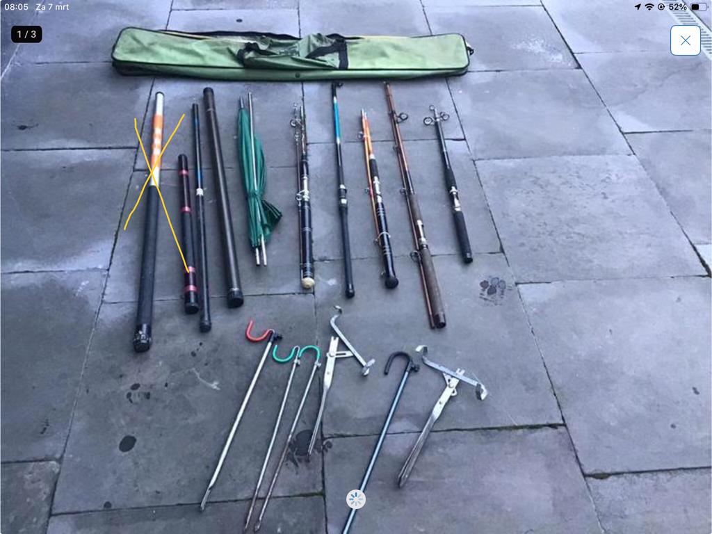 Vis spullen, Ophalen of Verzenden, Zo goed als nieuw