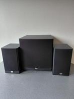 JBL Surroundset met subwoofer en 2 satelliet speakers, Ophalen, Gebruikt, JBL, Complete surroundset