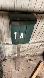 Brievenbus op paal, Ophalen, Gebruikt, Rvs