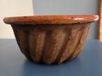 Oude Brocante aardewerk tulband vorm bakvorm, Ophalen of Verzenden
