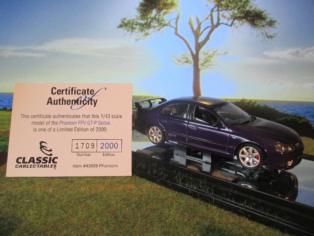Ford BA Falcon GT-P Sedan Classic Carlectables Venom Purple, Ophalen of Verzenden, Nieuw, Auto, Overige merken