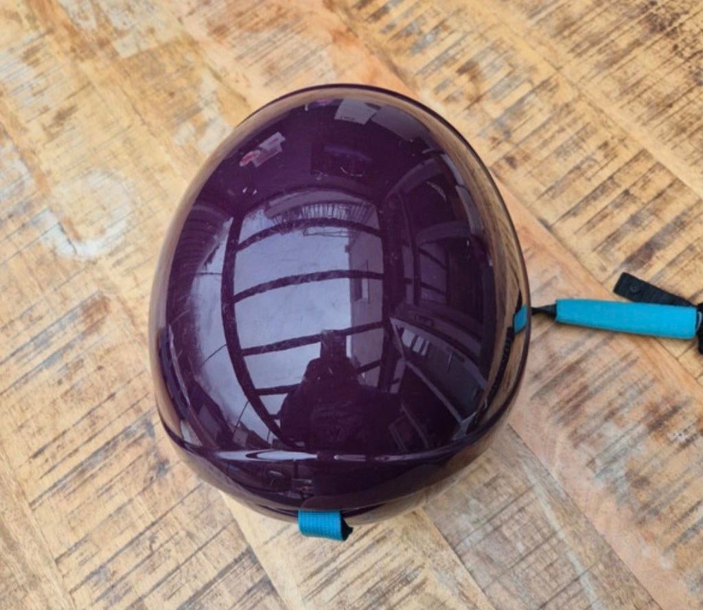 Kinder skihelm paars maat 53-56 (Wed'ze), Overige merken, Gebruikt, Overige typen, Ophalen of Verzenden