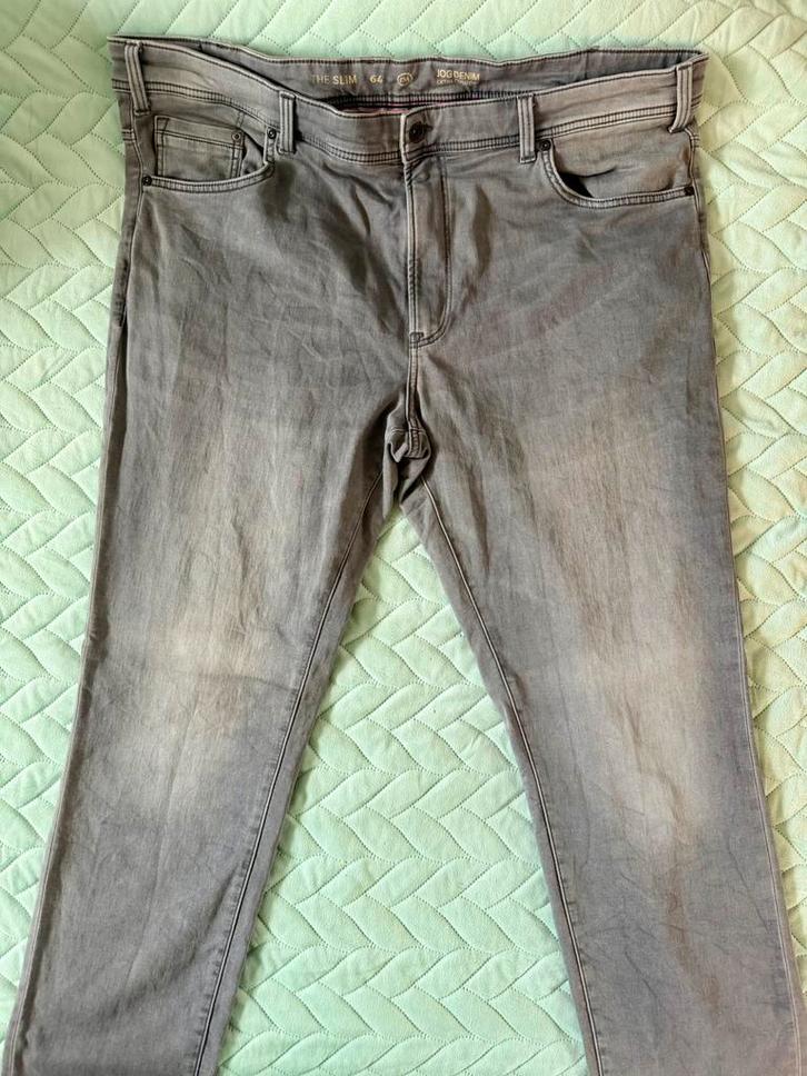 C&A slim jeans flex jog denim grijs maat 64 nieuw, Kleding | Heren, Grote Maten, Nieuw, Broek of Spijkerbroek, Grijs, Ophalen of Verzenden