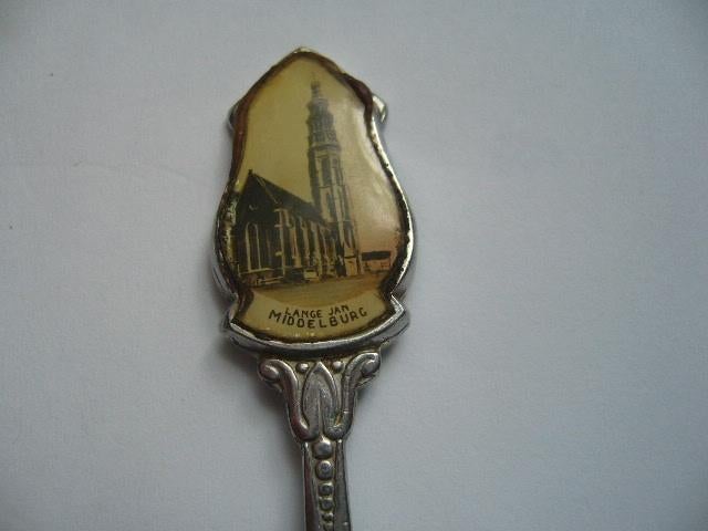 lepeltje MIDDELBURG LANGE JAN FOTOPLAATJE, Verzenden, Zo goed als nieuw