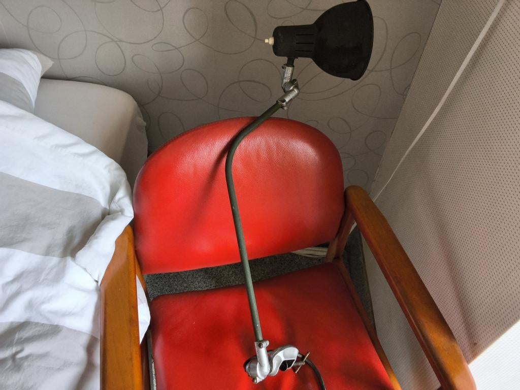 VINTAGE KLEMLAMP MERK RIJO, Huis en Inrichting, Ophalen of Verzenden, Metaal of Aluminium