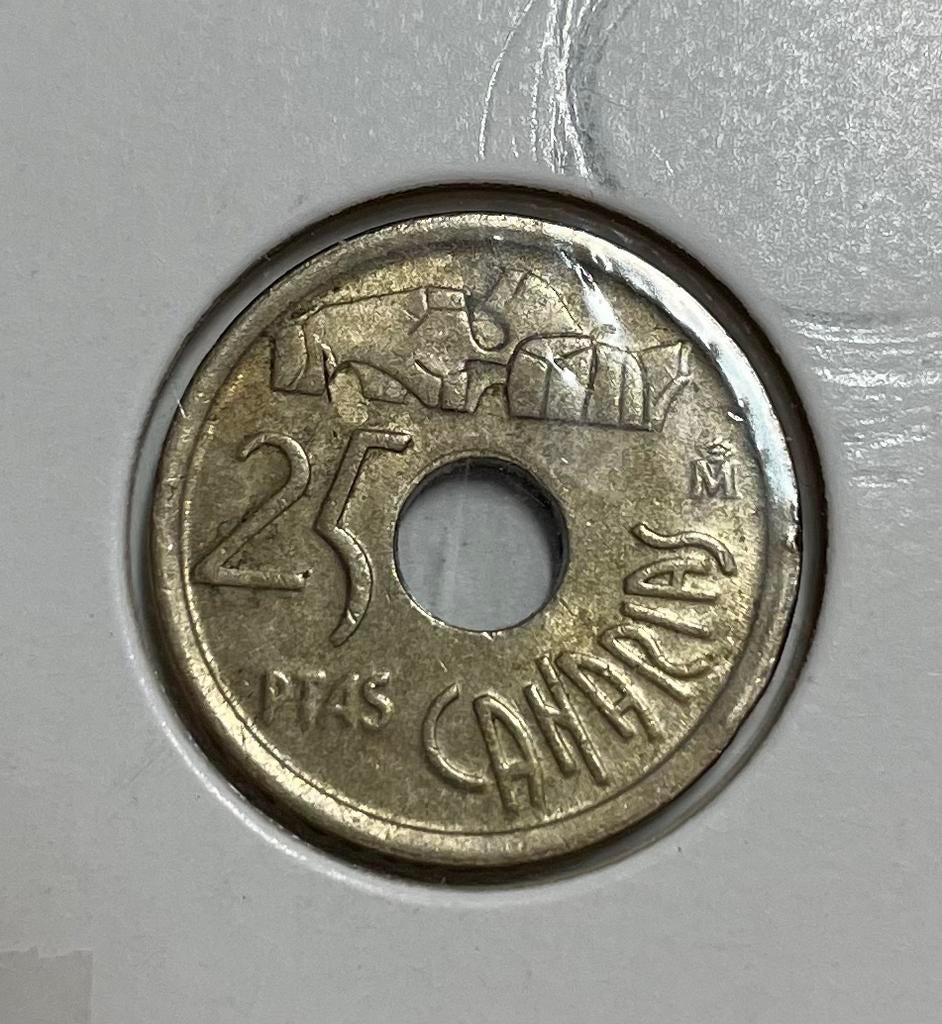 25 pesetas Spanje 1994, Postzegels en Munten, Munten | Europa | Niet-Euromunten, Ophalen of Verzenden, Overige landen